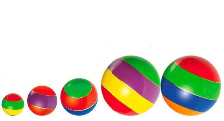 Купить Мячи резиновые (комплект из 5 мячей различного диаметра) в Баксане 